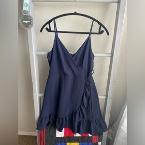 Altar’d State Navy Blue Dress